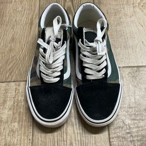 Camo old school vans